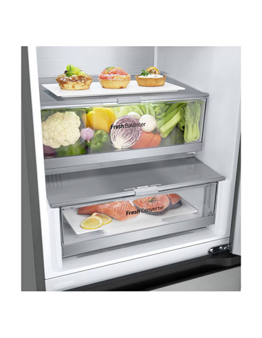 Frigider LG GBV7280BMB, Argintiu