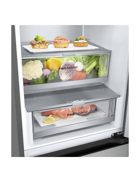 Холодильник LG GBV7280BMB, Серебристый