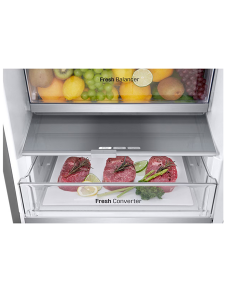 Холодильник LG GBV7280BMB, Серебристый