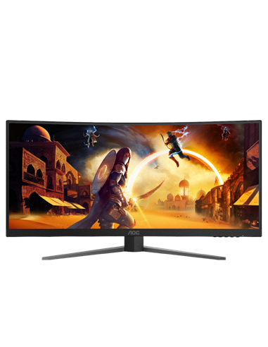 34" Monitor Gaming AOC CU34G4, VA 3440x1440 WQHD, Negru