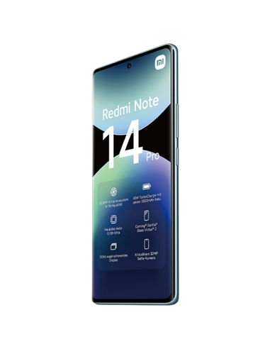 Смартфон Xiaomi Redmi Note 14 Pro 4G, 8Гб/256Гб, Ocean Blue