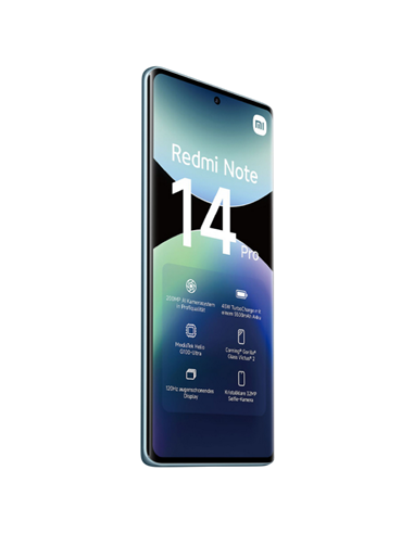 Смартфон Xiaomi Redmi Note 14 Pro 4G, 8Гб/256Гб, Ocean Blue