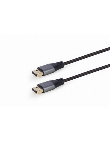 Видеокабель Cablexpert CC-DP8K-6, DisplayPort (M) - DisplayPort (M), 1,8м, Чёрный