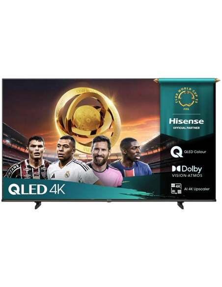 55" QLED SMART TV Hisense 55E7Q, 3840x2160 4K UHD, VIDAA U9, Negru