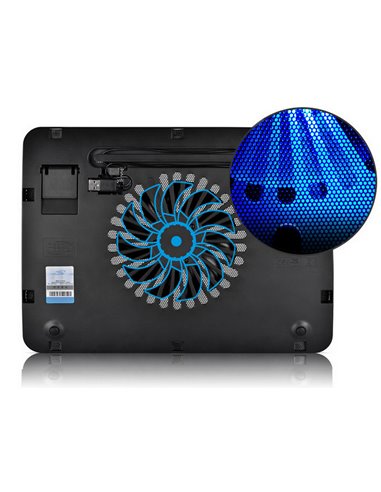 Охлаждающая подставка для ноутбука Deepcool WIND PAL MINI, 15,6", Чёрный