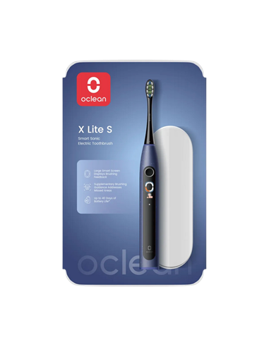 Periuță de dinți electrică Oclean X Lite Set, Albastru-închis