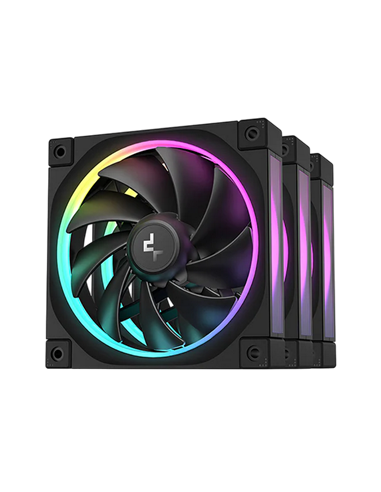 Ventilator PC Deepcool FL12 SE 3in1 kit, 120 mm