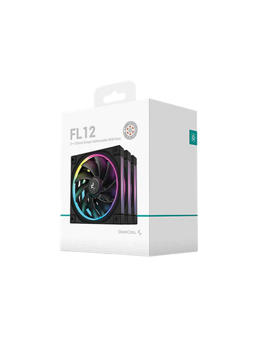 Ventilator PC Deepcool FL12 SE 3in1 kit, 120 mm