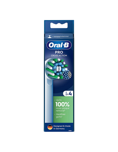 Насадка для электрической зубной щетки Braun Oral-B Pro Cross Action, Белый
