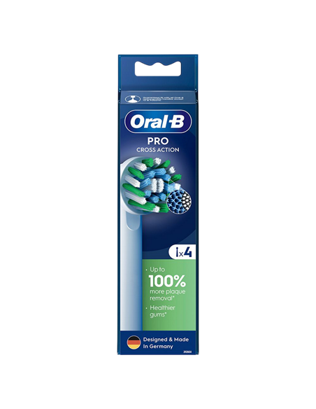 Насадка для электрической зубной щетки Braun Oral-B Pro Cross Action, Белый