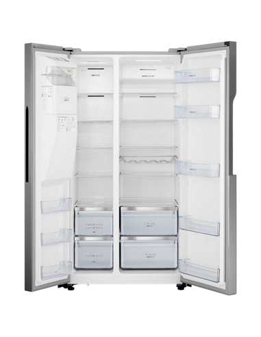 Холодильник Gorenje NRS9182VX1, Серый