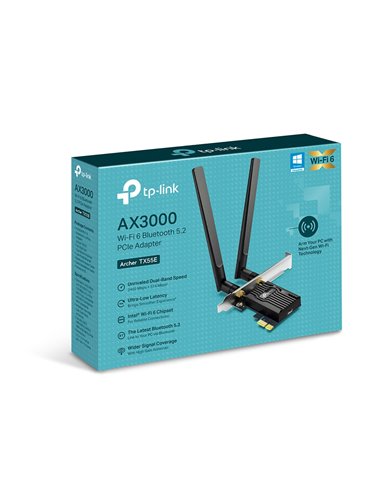 Сетевой адаптер PCIe TP-LINK Archer TX55E, PCI-E