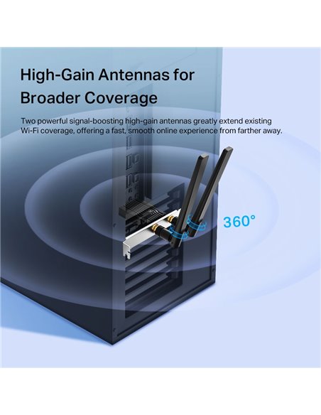 Сетевой адаптер PCIe TP-LINK Archer TX55E, PCI-E