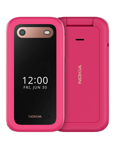 Telefon mobil Nokia 2660 Flip 4G, Roz