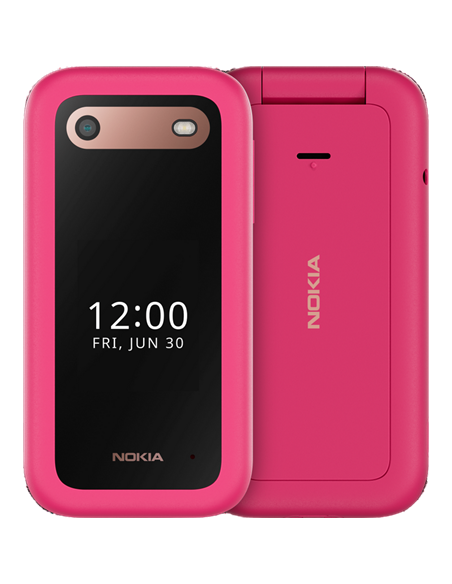 Telefon mobil Nokia 2660 Flip 4G, Roz