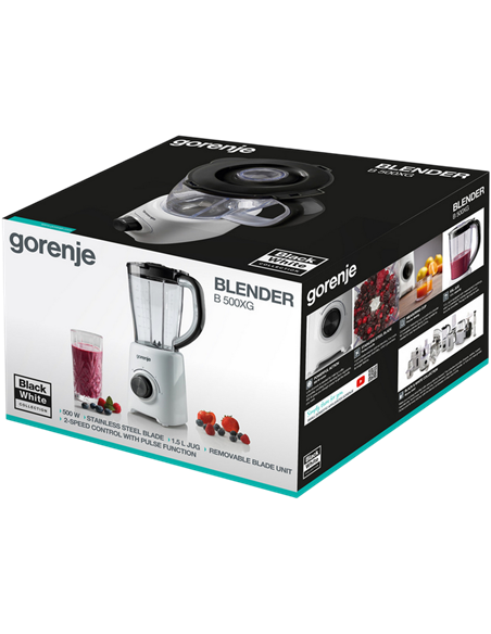 Blender staționar Gorenje B500XG, Alb