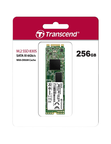 Накопитель SSD Transcend 830S, 256Гб, TS256GMTS830S