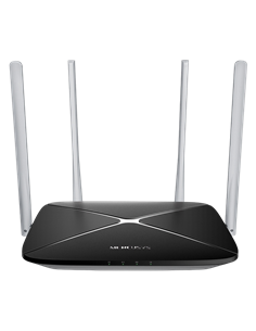 Router fără fir MERCUSYS AC12, Negru