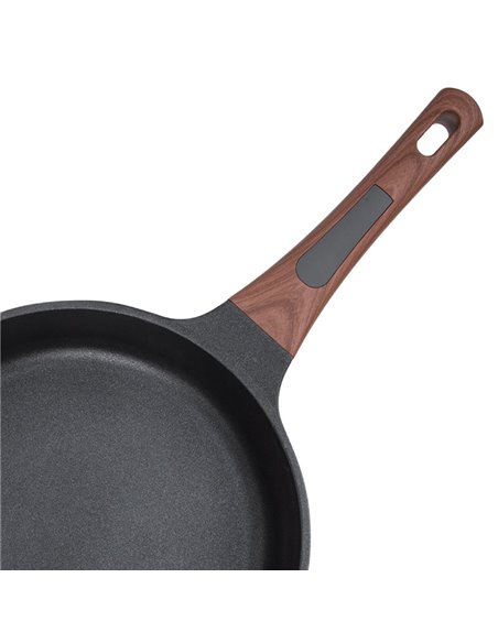 Tigaie RESTO 93511, 28cm, Negru