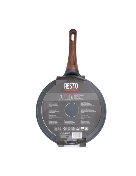 Tigaie RESTO 93511, 28cm, Negru