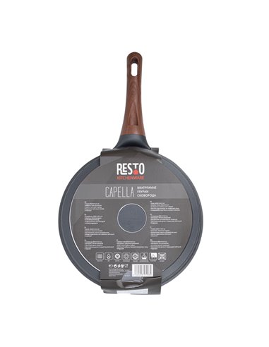 Tigaie RESTO 93511, 28cm, Negru