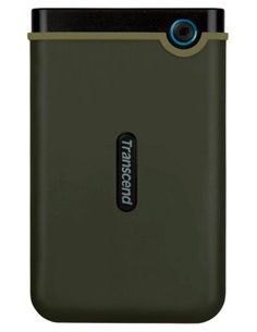HDD portabil extern Transcend StoreJet 25M3G,1 TB, Military Green (TS1TSJ25M3G) 2