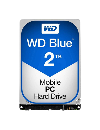 Жесткий диск Western Digital WD Blue, 2.5"/7 мм, 2 ТБ <WD20SPZX>
