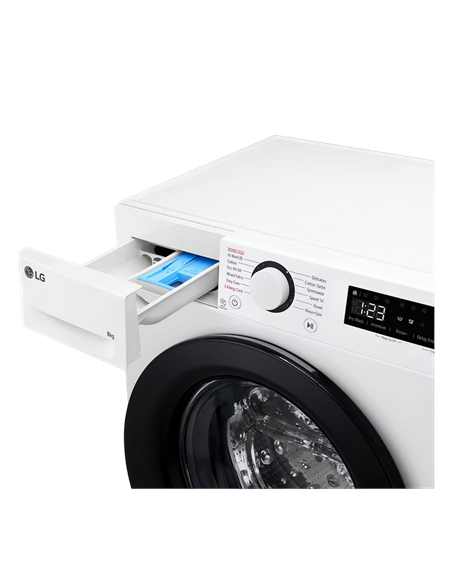 Mașină de spălat LG F2WR508SBW, 8kg, Alb