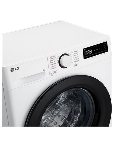 Mașină de spălat LG F2WR508SBW, 8kg, Alb