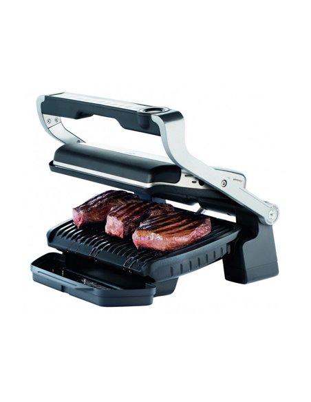 Grătar electric Tefal OptiGrill Elite, 2000W, Argintiu Grătar electric Tefal OptiGrill Elite, 2000W, Argintiu