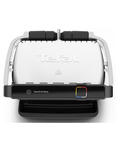 Grătar electric Tefal OptiGrill Elite, 2000W, Argintiu