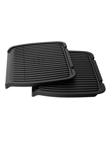 Grătar electric Tefal OptiGrill Elite, 2000W, Argintiu