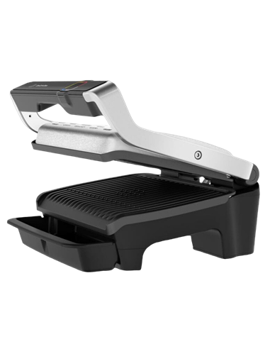 Grătar electric Tefal OptiGrill Elite, 2000W, Argintiu