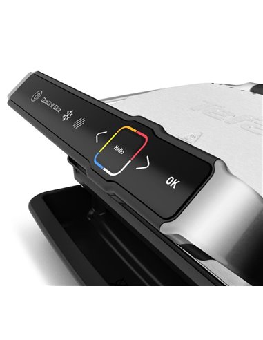 Grătar electric Tefal OptiGrill Elite, 2000W, Argintiu