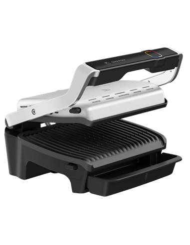 Grătar electric Tefal OptiGrill Elite, 2000W, Argintiu