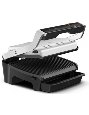 Grătar electric Tefal OptiGrill Elite, 2000W, Argintiu
