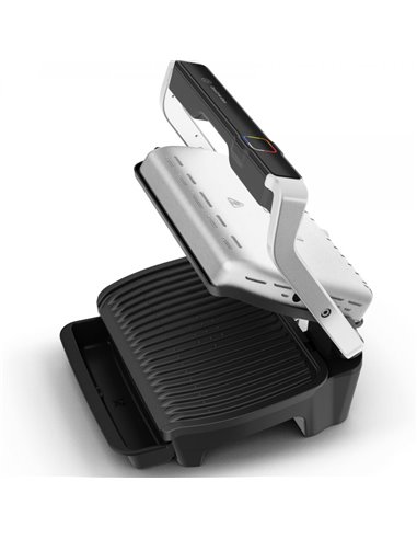 Grătar electric Tefal OptiGrill Elite, 2000W, Argintiu