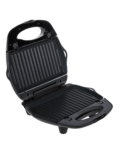 Aparat pentru sandwich multifunctional Tefal BreakTime SW614831, Negru | Argintiu
