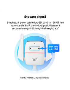 Camera de supraveghere Smart TP-LINK Tapo C310, Alb 2
