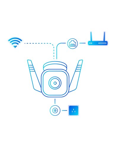 Умная камера видеонаблюдения TP-LINK Tapo C310, Белый