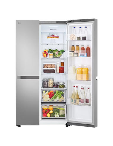 Холодильник LG GSBC40PYPE, Серебристый