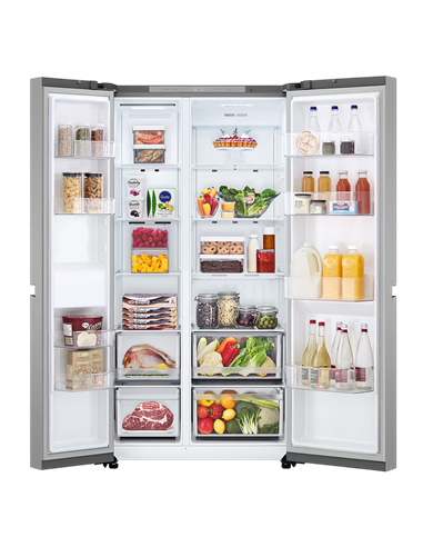 Холодильник LG GSBC40PYPE, Серебристый