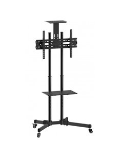 Мобильная стойка для телевизора Reflecta TV Stand 70VCE-Shelf, Чёрный 2