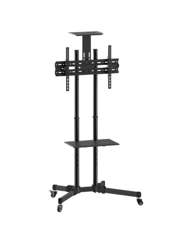 Мобильная стойка для телевизора Reflecta TV Stand 70VCE-Shelf, Чёрный