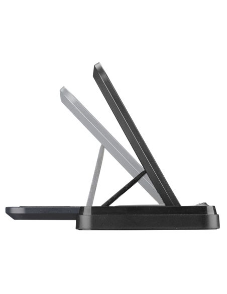 Încărcător wireless Cellularline Triple Station 3 in 1, 15W, Negru