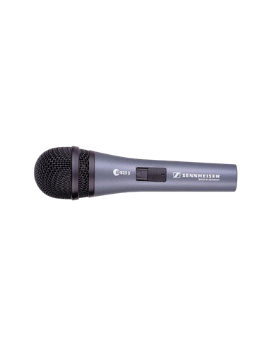 Караоке микрофон Sennheiser E 825-S, Проводной аналоговый, Серый