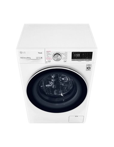Стиральная машина LG F2WV5S8S0E, 8,5кг, Белый