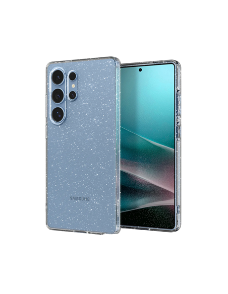 Husă Spigen Liquid Crystal pentru Samsung Galaxy S25 Ultra, Cristal cu sclipici