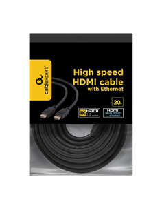 Видео кабель Cablexpert CC-HDMI4-20M, HDMI (M) - HDMI (M), 20м, Чёрный 2