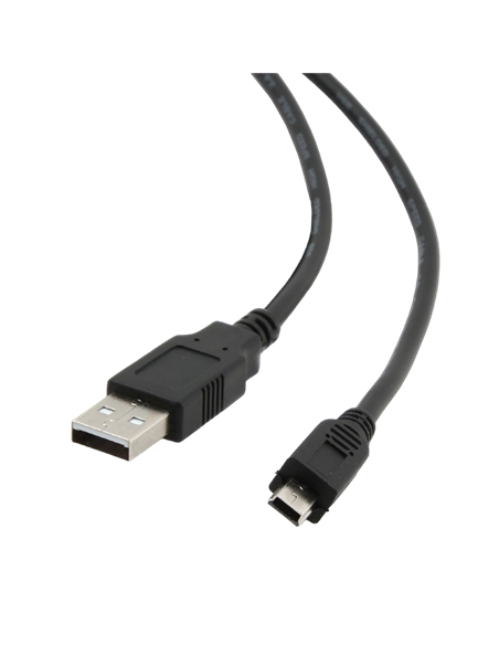 Кабель для передачи данных Cablexpert CCP-USB2-AM5P-6, USB Type-A (F)/Mini-USB, 1,8м, Чёрный